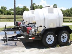 500 gallon water trailer