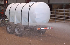 Express Water Tank Trailers for Dust Control