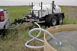 Fill your Nurse Trailer from ponds, or other water sources