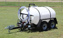 800 gallon potable water trailer specs