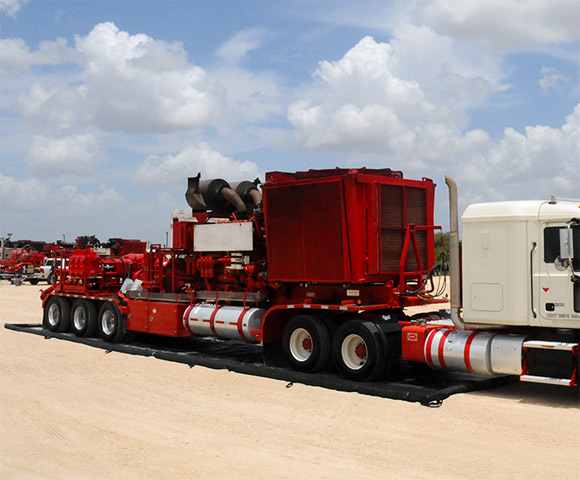 Foam Wall Spill Berm for Trucks Foam Wall Spill Berm