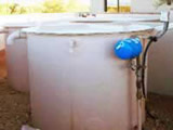 flat top fiberglass storage tank