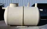 fiberglass underground water storage tank