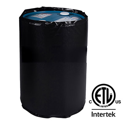 Power heater blanket for drums and barrels