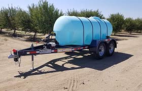 1010 Gallon water tank trailer