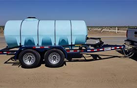 1010 DOT gallon water trailer