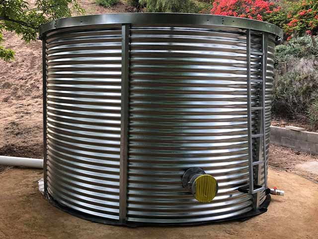 steel water tank