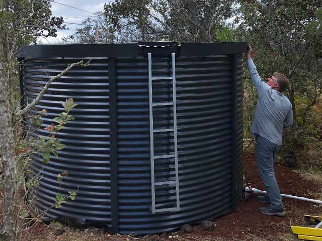 steel water tank