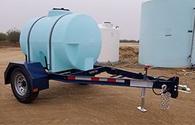 525 DOT gallon water trailer