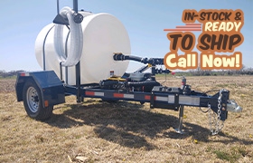 525 DOT gallon water trailer