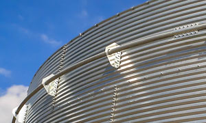 corrugated tank wind rings