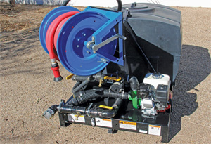 Fire Skid Unit with Hose Reel