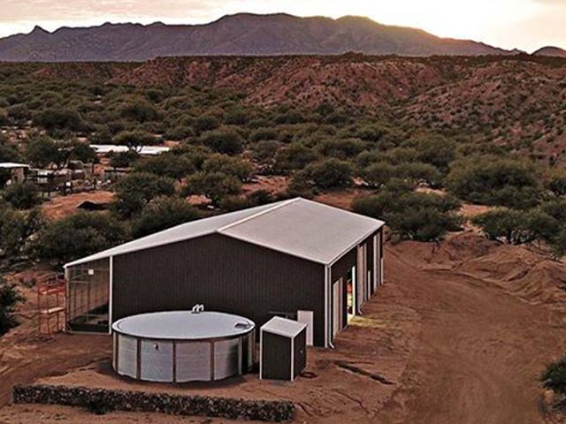corrugated tanks steel water tank