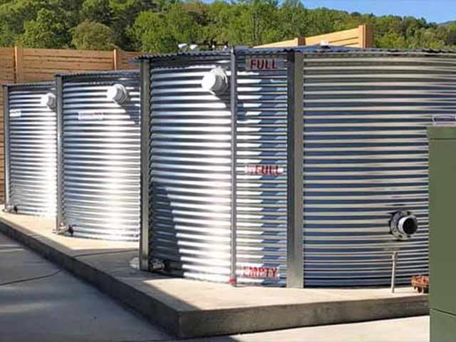 steel water tank