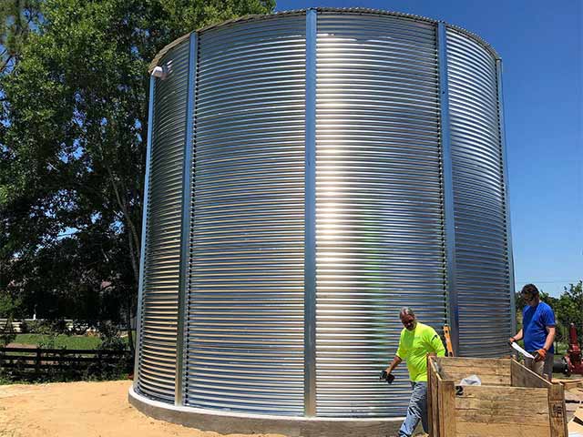 steel water tank