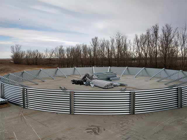 steel water tank