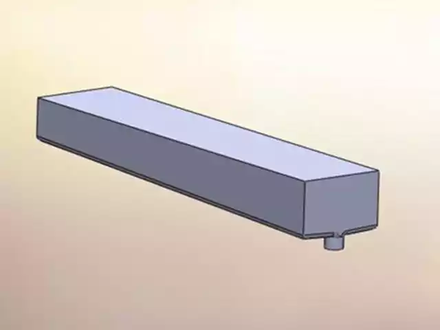 Camper Bottom dump waste holding tank