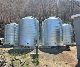 corrugated steel tanks