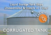 Corrugated Steel Water Tanks