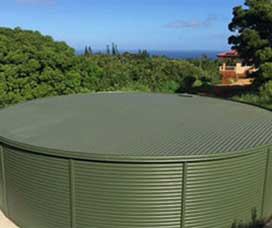 fiberglass water storage tanks