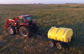 DOT Trailer with Truck