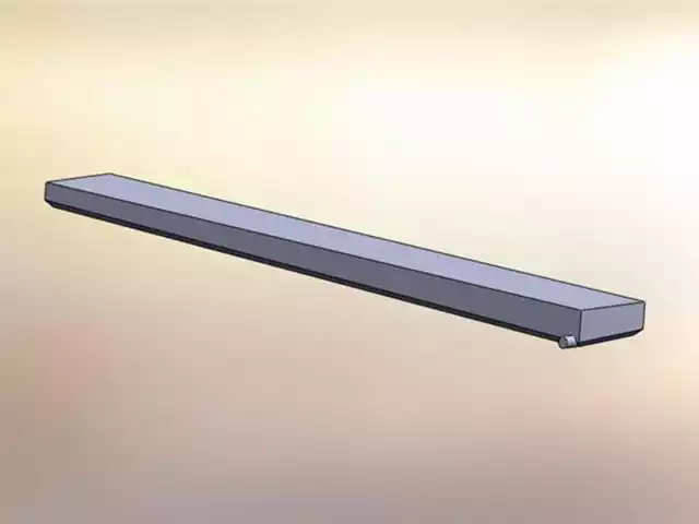 Custom molded RV side dump holding tank